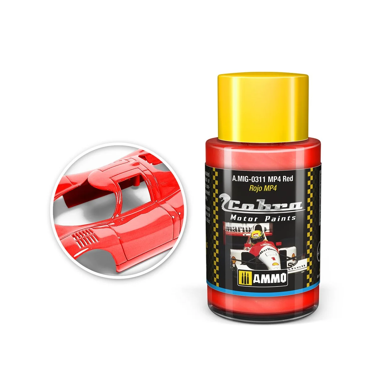 COBRA MOTOR MP4 Red - AMMO by MIG Jimenez A.MIG-0311