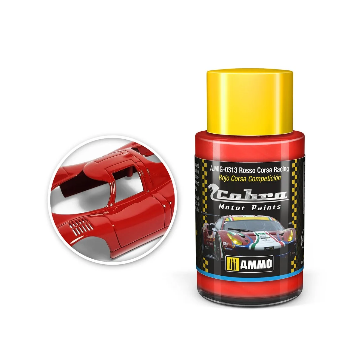 COBRA MOTOR Rosso Corsa Racing - AMMO by MIG Jimenez A.MIG-0313