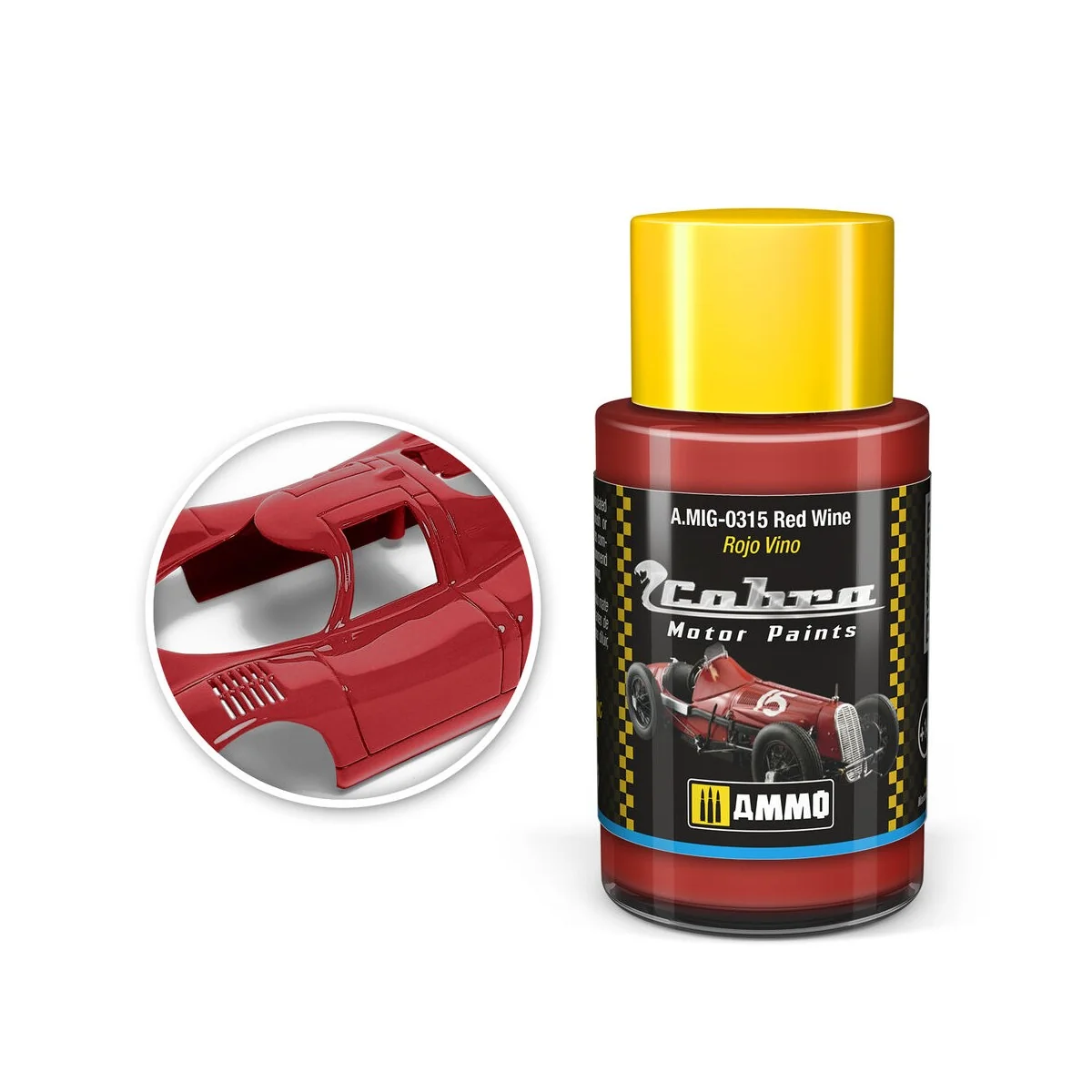 COBRA MOTOR Red Wine - AMMO by MIG Jimenez A.MIG-0315 COBRA MOTOR Red Wine - AMMO by MIG Jimenez A.MIG-0315