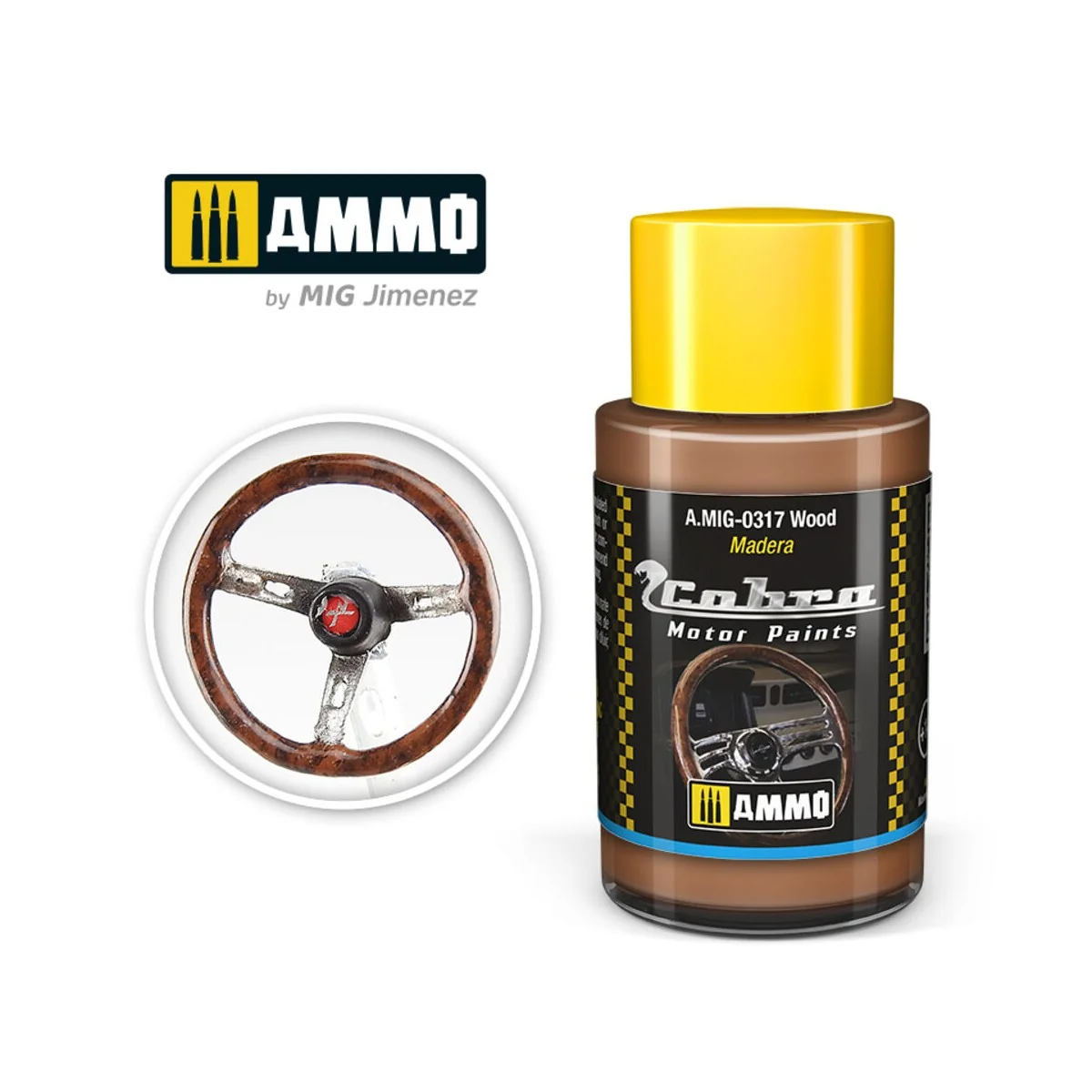 COBRA MOTOR Wood - AMMO by MIG Jimenez A.MIG-0317