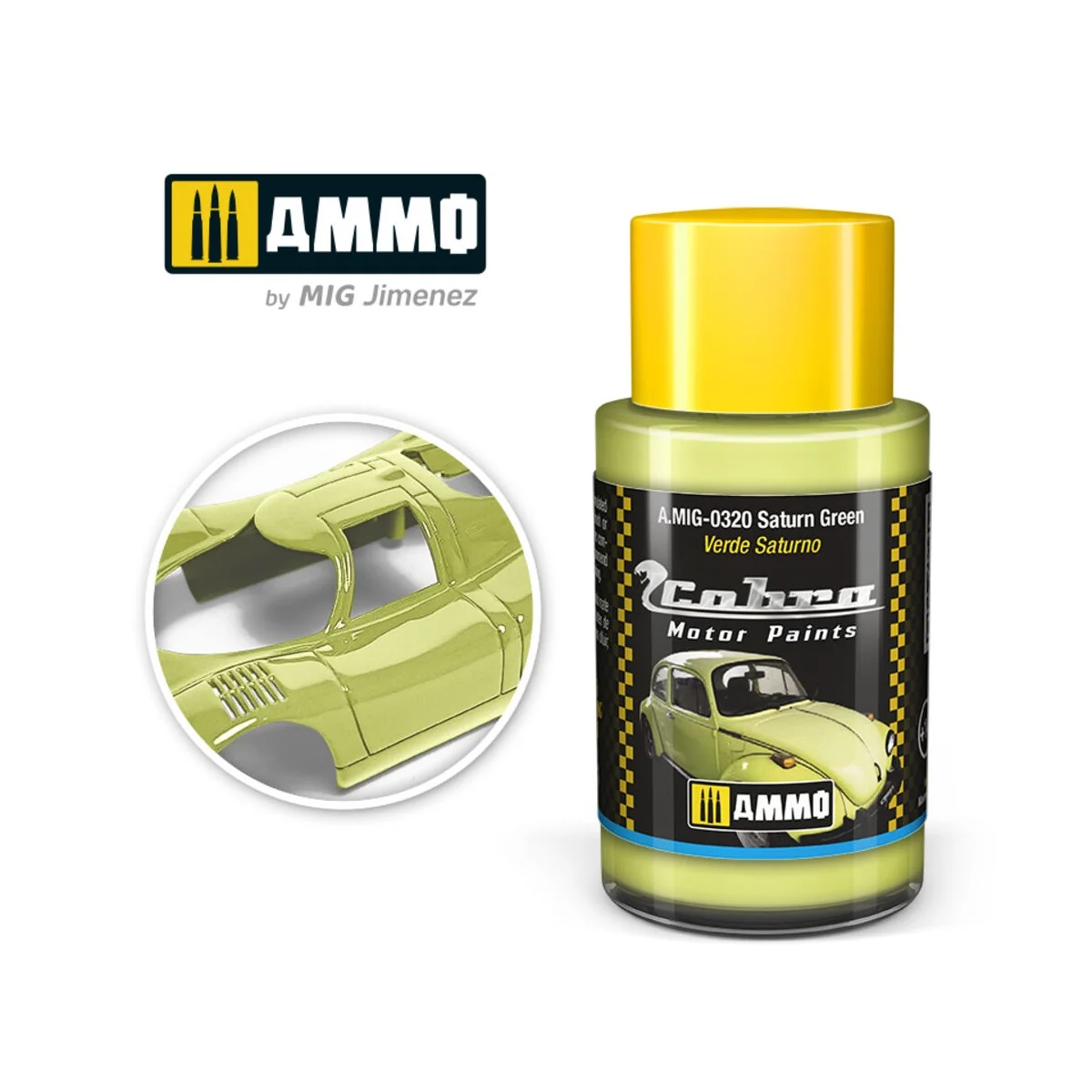 COBRA MOTOR Saturn Green - AMMO by MIG Jimenez A.MIG-0320
