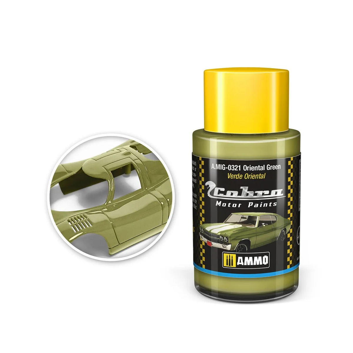COBRA MOTOR Oriental green - AMMO by MIG Jimenez A.MIG-0321
