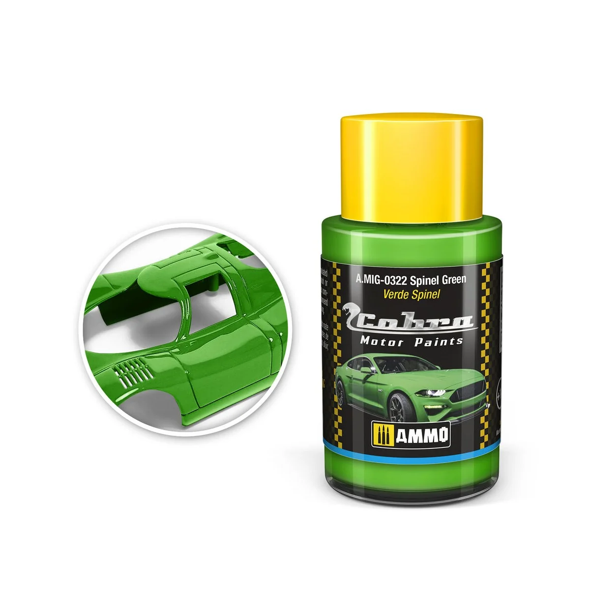 COBRA MOTOR Spinel Green - AMMO by MIG Jimenez A.MIG-0322