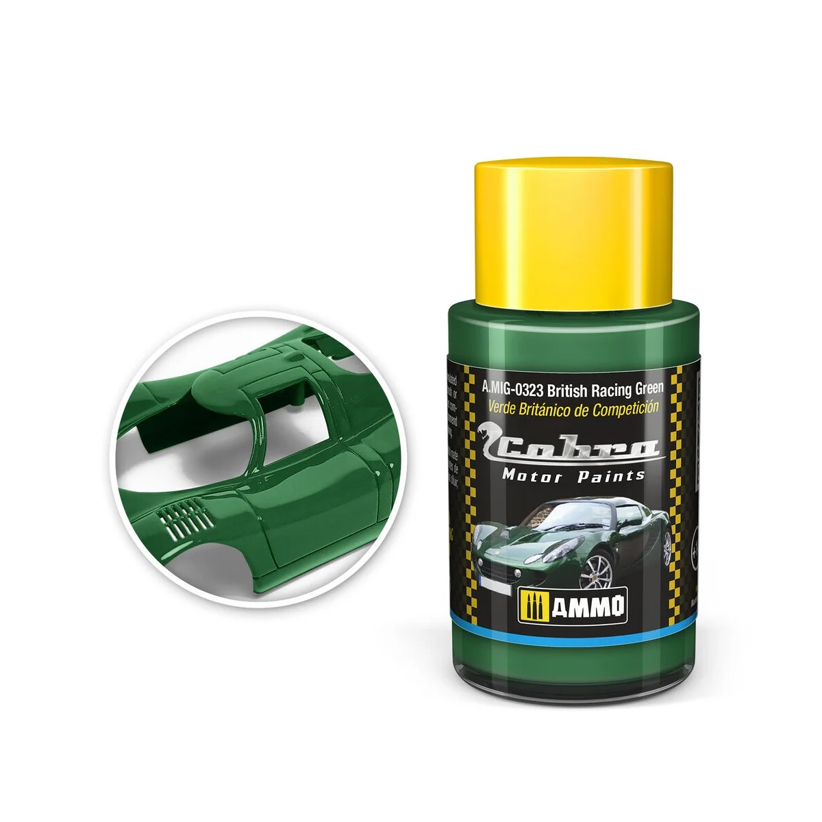 COBRA MOTOR British Racing Green - AMMO by MIG Jimenez A.MIG-0323