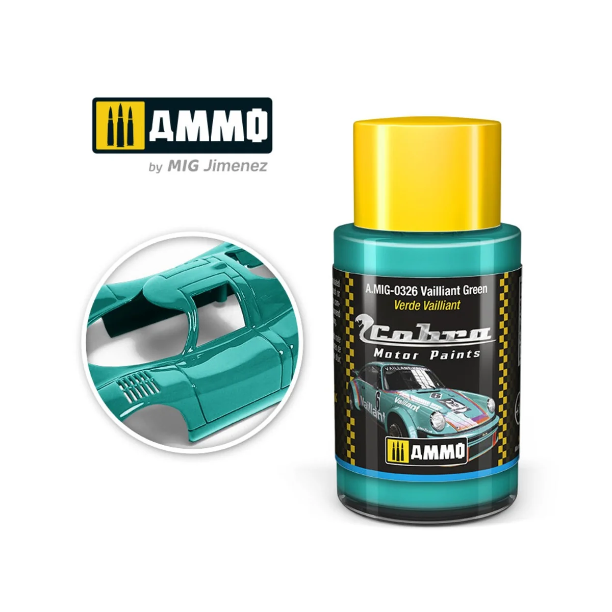 COBRA MOTOR Vailliant Green - AMMO by MIG Jimenez A.MIG-0326