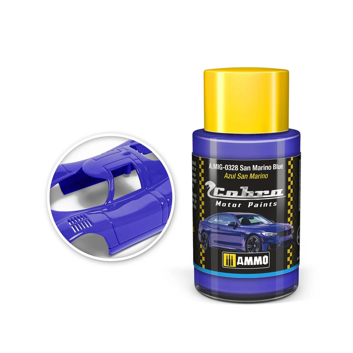 COBRA MOTOR San Marino Blue - AMMO by MIG Jimenez A.MIG-0328