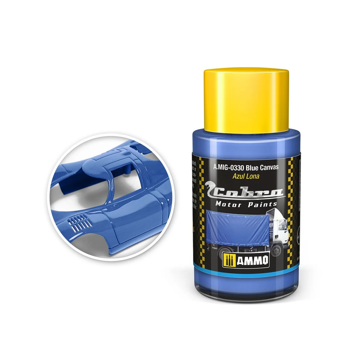 COBRA MOTOR Blue Canvas - AMMO by MIG Jimenez A.MIG-0330