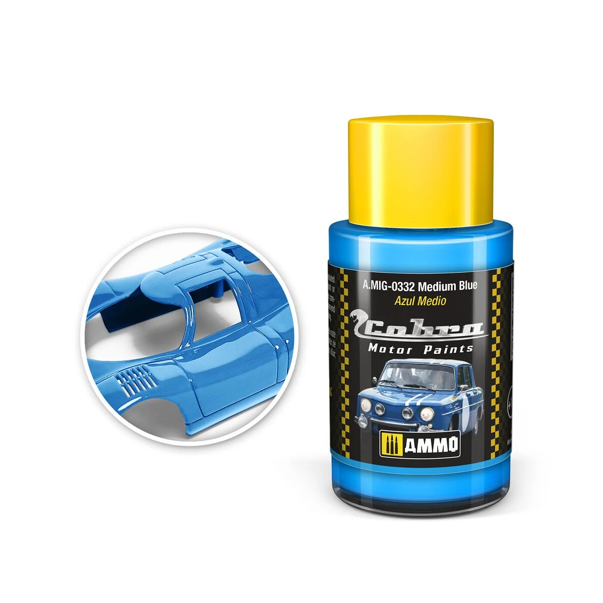 COBRA MOTOR Medium Blue - AMMO by MIG Jimenez A.MIG-0332