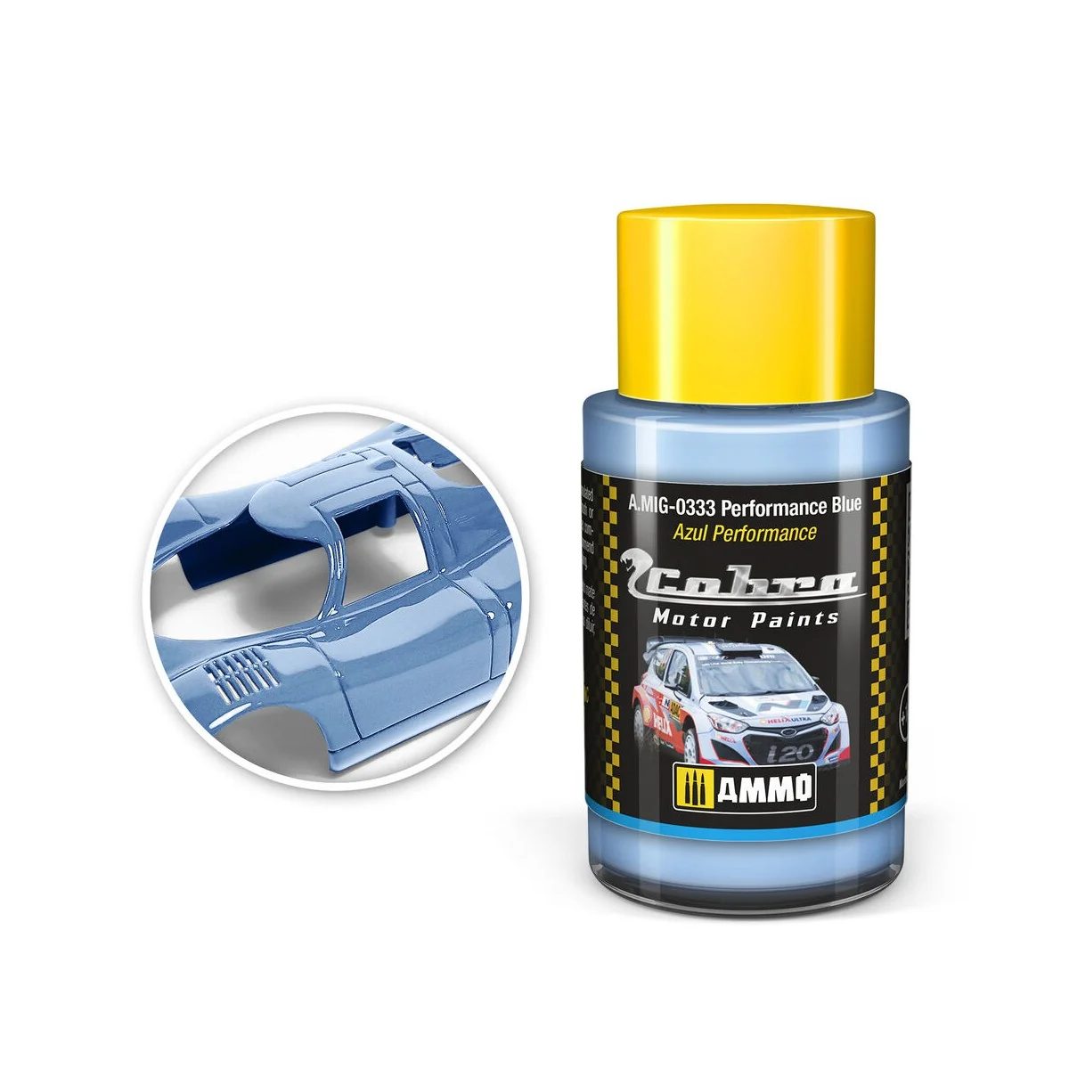 COBRA MOTOR Performance Blue - AMMO by MIG Jimenez A.MIG-0333