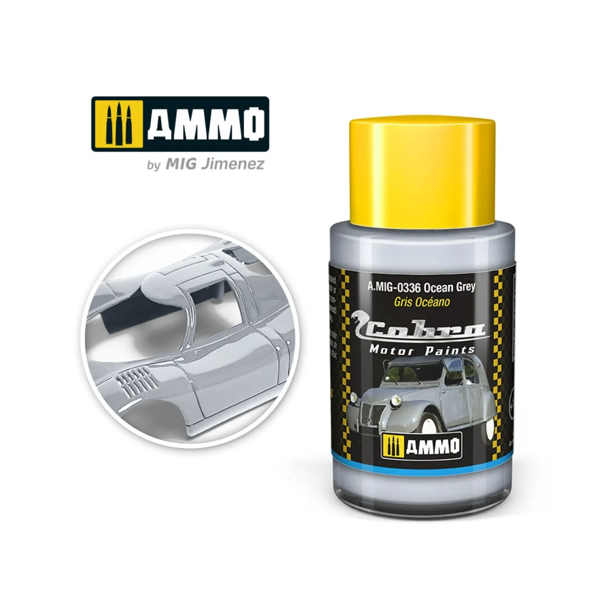 COBRA MOTOR Ocean Grey - AMMO by MIG Jimenez A.MIG-0336