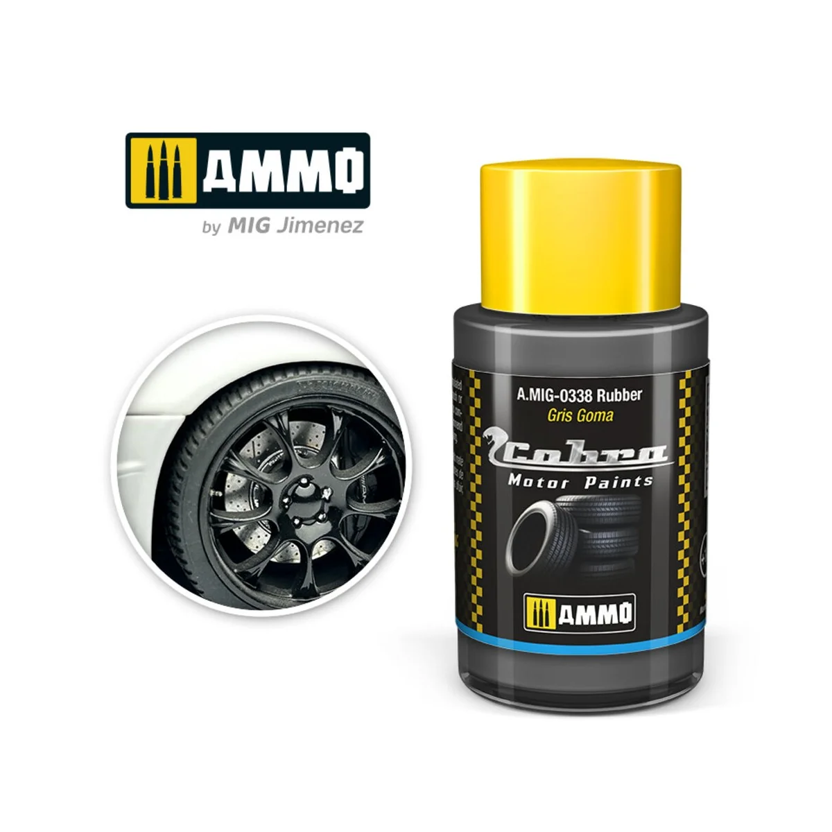 COBRA MOTOR Rubber - AMMO by MIG Jimenez A.MIG-0338