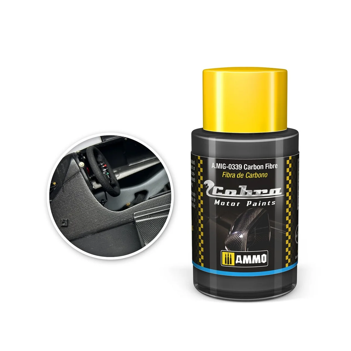 COBRA MOTOR Carbon Fibre - AMMO by MIG Jimenez A.MIG-0339
