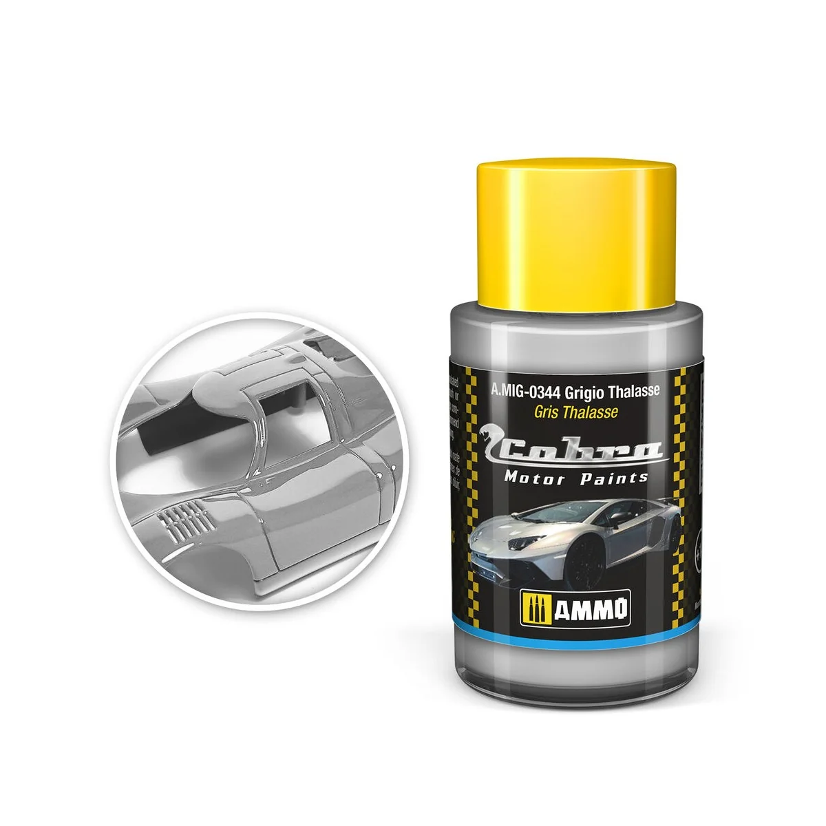 COBRA MOTOR Grigio Thalasse - AMMO by MIG Jimenez A.MIG-0344 COBRA MOTOR Grigio Thalasse - AMMO by MIG Jimenez A.MIG-0344
