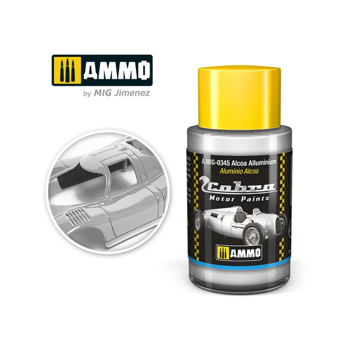 COBRA MOTOR Alcoa Alluminium - AMMO by MIG Jimenez A.MIG-0345