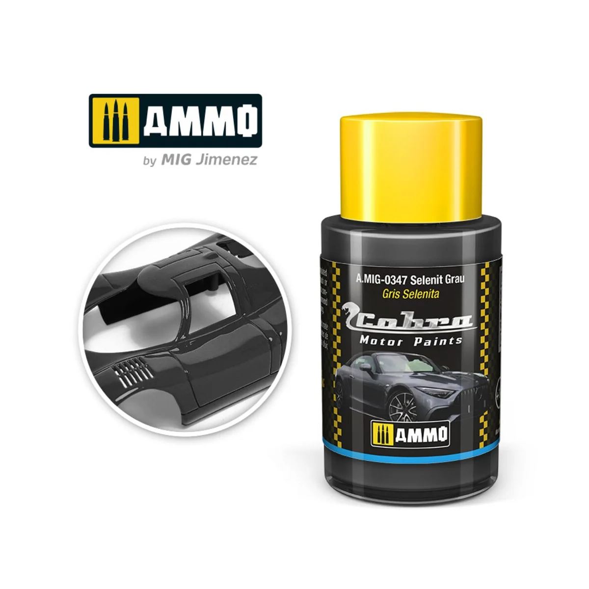COBRA MOTOR Selenit Grau - AMMO by MIG Jimenez A.MIG-0347
