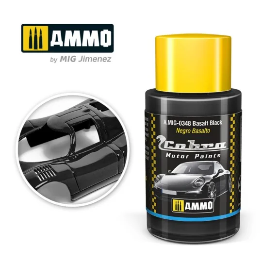 COBRA MOTOR Basalt Black - AMMO by MIG Jimenez A.MIG-0348