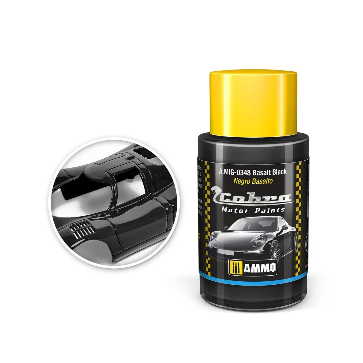 COBRA MOTOR Basalt Black - AMMO by MIG Jimenez A.MIG-0348