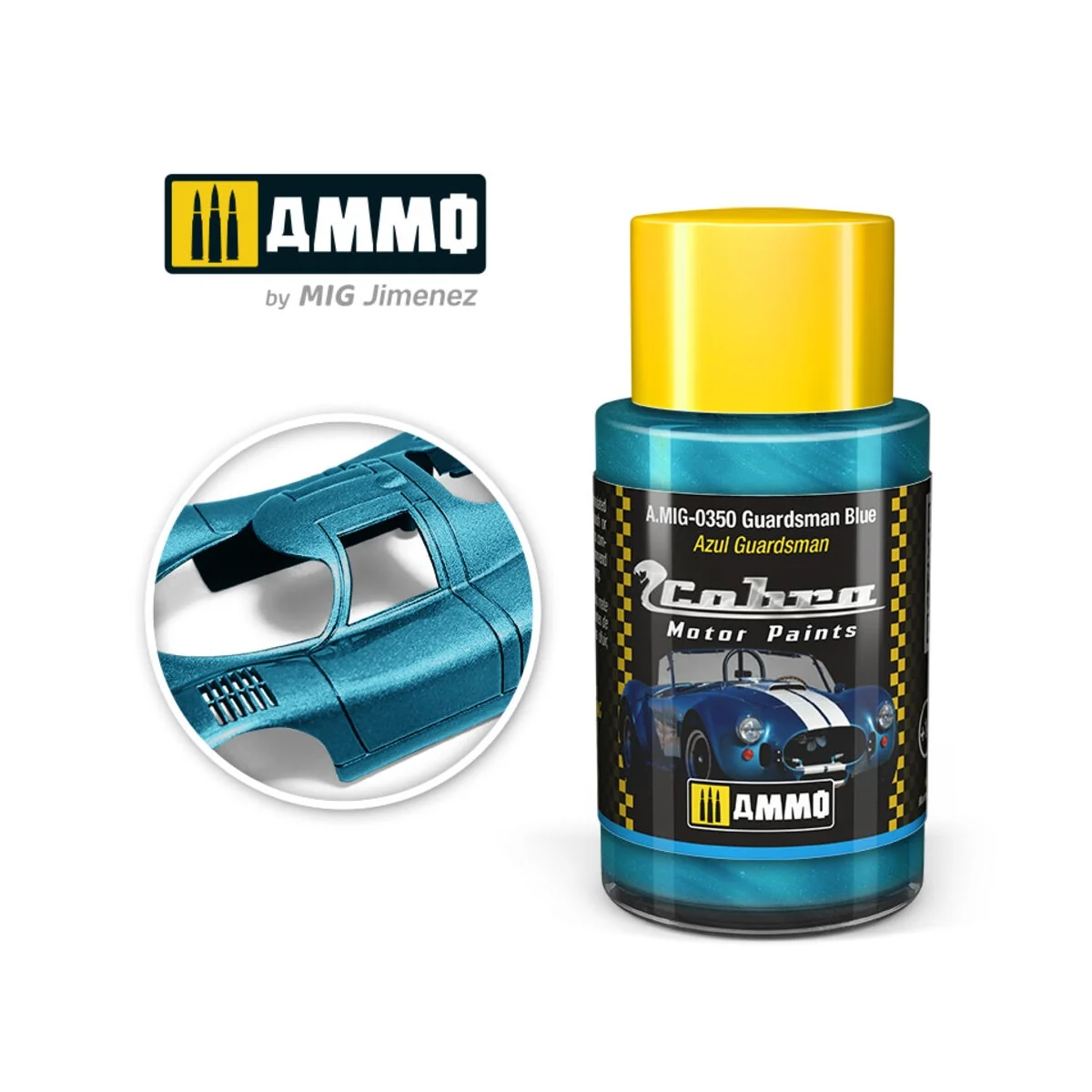 COBRA MOTOR Guardsman Blue - AMMO by MIG Jimenez A.MIG-0350