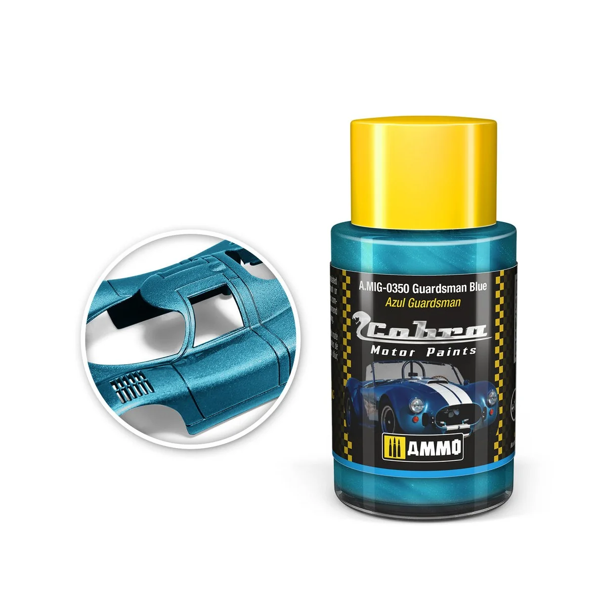 COBRA MOTOR Guardsman Blue - AMMO by MIG Jimenez A.MIG-0350