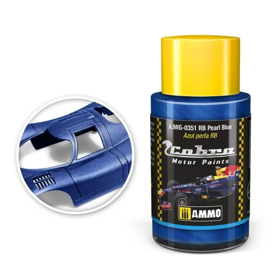 COBRA MOTOR RB Pearl Blue - AMMO by MIG Jimenez A.MIG-0351