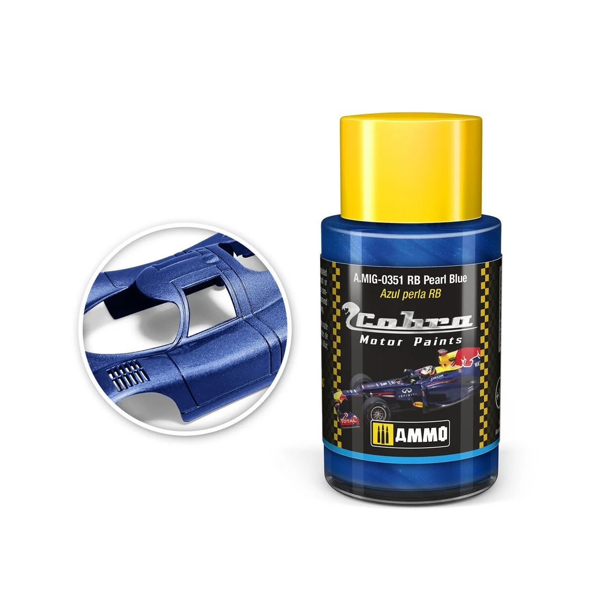 COBRA MOTOR RB Pearl Blue - AMMO by MIG Jimenez A.MIG-0351