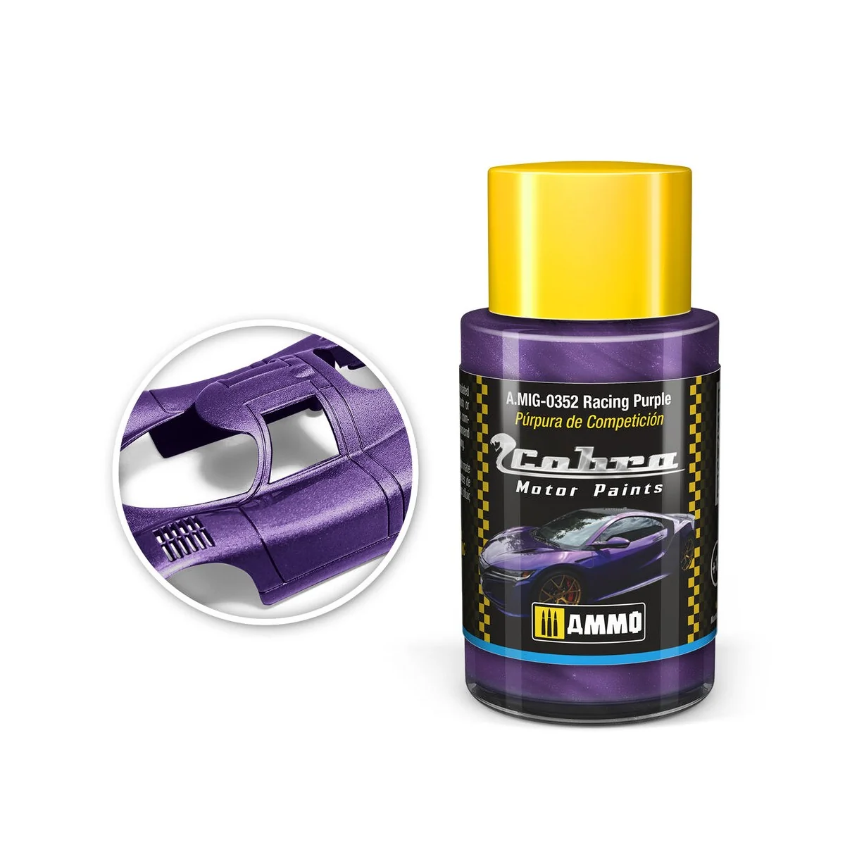 COBRA MOTOR Racing Purple - AMMO by MIG Jimenez A.MIG-0352