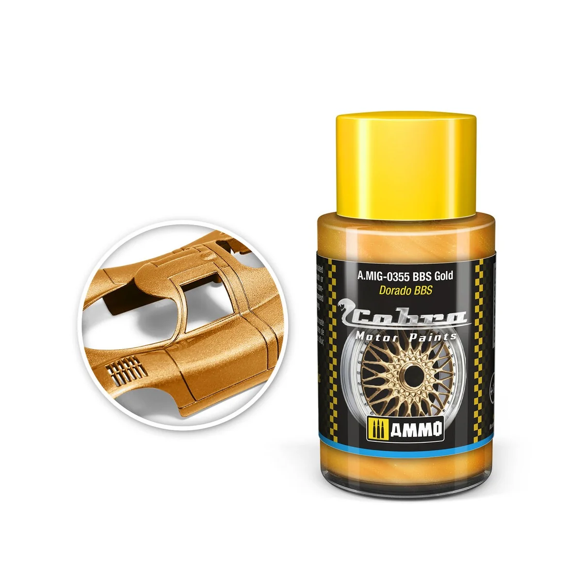COBRA MOTOR BBS Gold - AMMO by MIG Jimenez A.MIG-0355