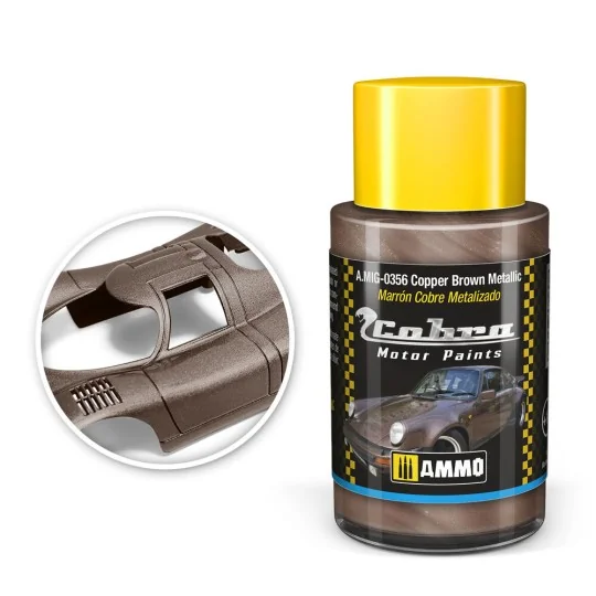 COBRA MOTOR Copper Brown Metallic - AMMO by MIG Jimenez A.MIG-0356