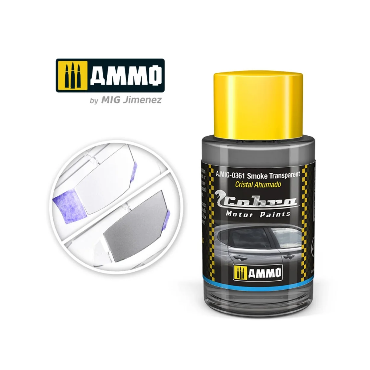 COBRA MOTOR Smoke transparent - AMMO by MIG Jimenez A.MIG-0361
