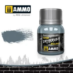 DRYBRUSH Basalt Grey - AMMO by MIG Jimenez A.MIG-0603