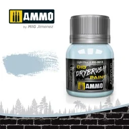 DRYBRUSH Light Blue - AMMO by MIG Jimenez A.MIG-0613
