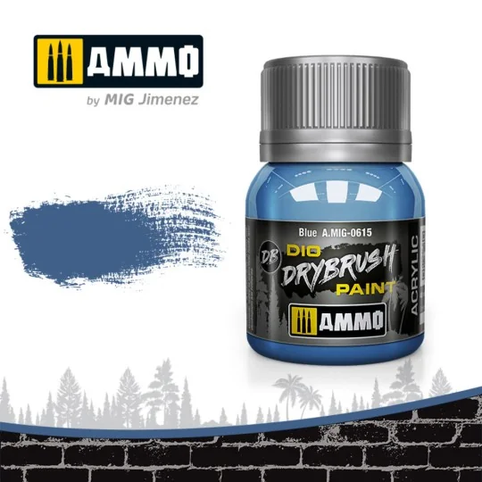 DRYBRUSH Blue - AMMO by MIG Jimenez A.MIG-0615