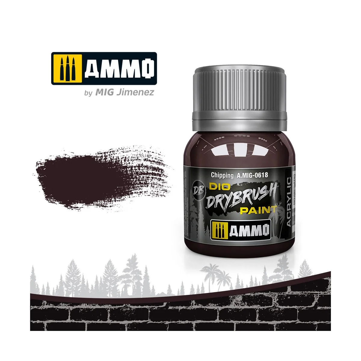 DRYBRUSH Chipping - AMMO by MIG Jimenez A.MIG-0618