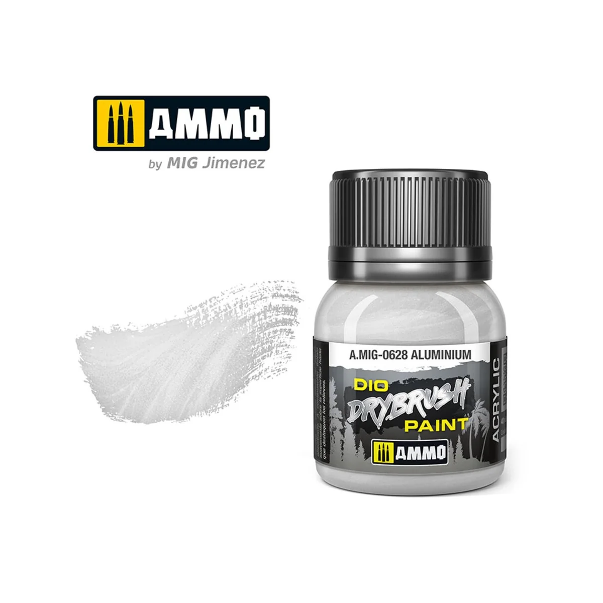DRYBRUSH Aluminium - AMMO by MIG Jimenez A.MIG-0628