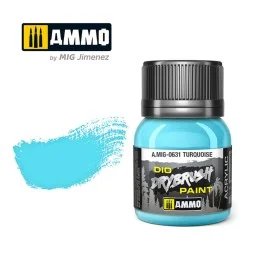 DRYBRUSH Turquoise  - AMMO by MIG Jimenez A.MIG-0631