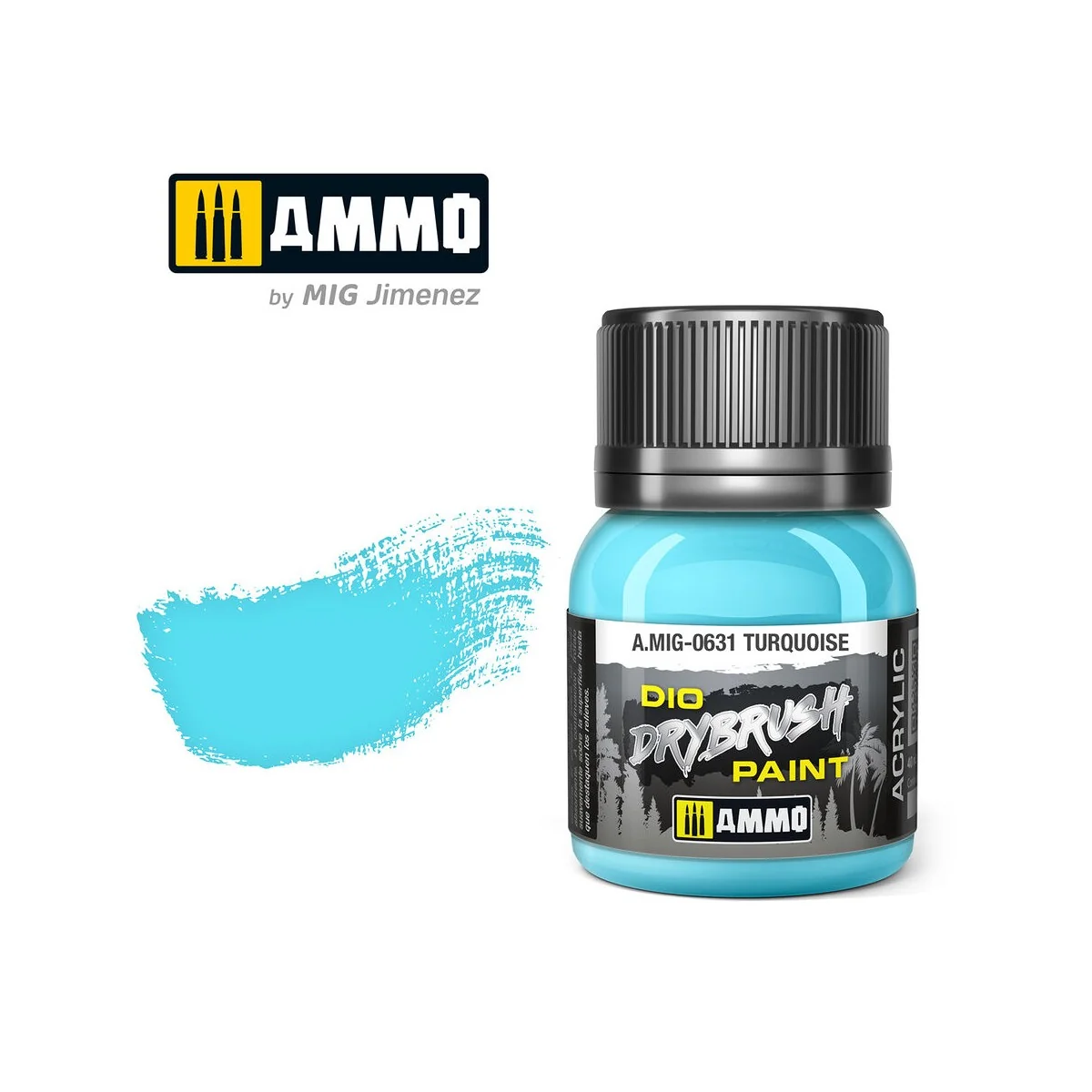 DRYBRUSH Turquoise  - AMMO by MIG Jimenez A.MIG-0631