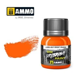 DRYBRUSH Bright Orange  - AMMO by MIG Jimenez A.MIG-0637
