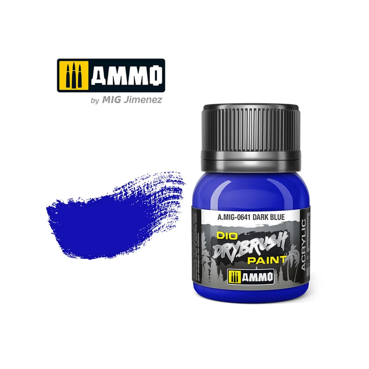 DRYBRUSH Dark Blue - AMMO by MIG Jimenez A.MIG-0641