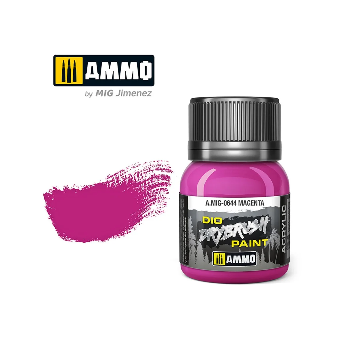 DRYBRUSH Magenta  - AMMO by MIG Jimenez A.MIG-0644
