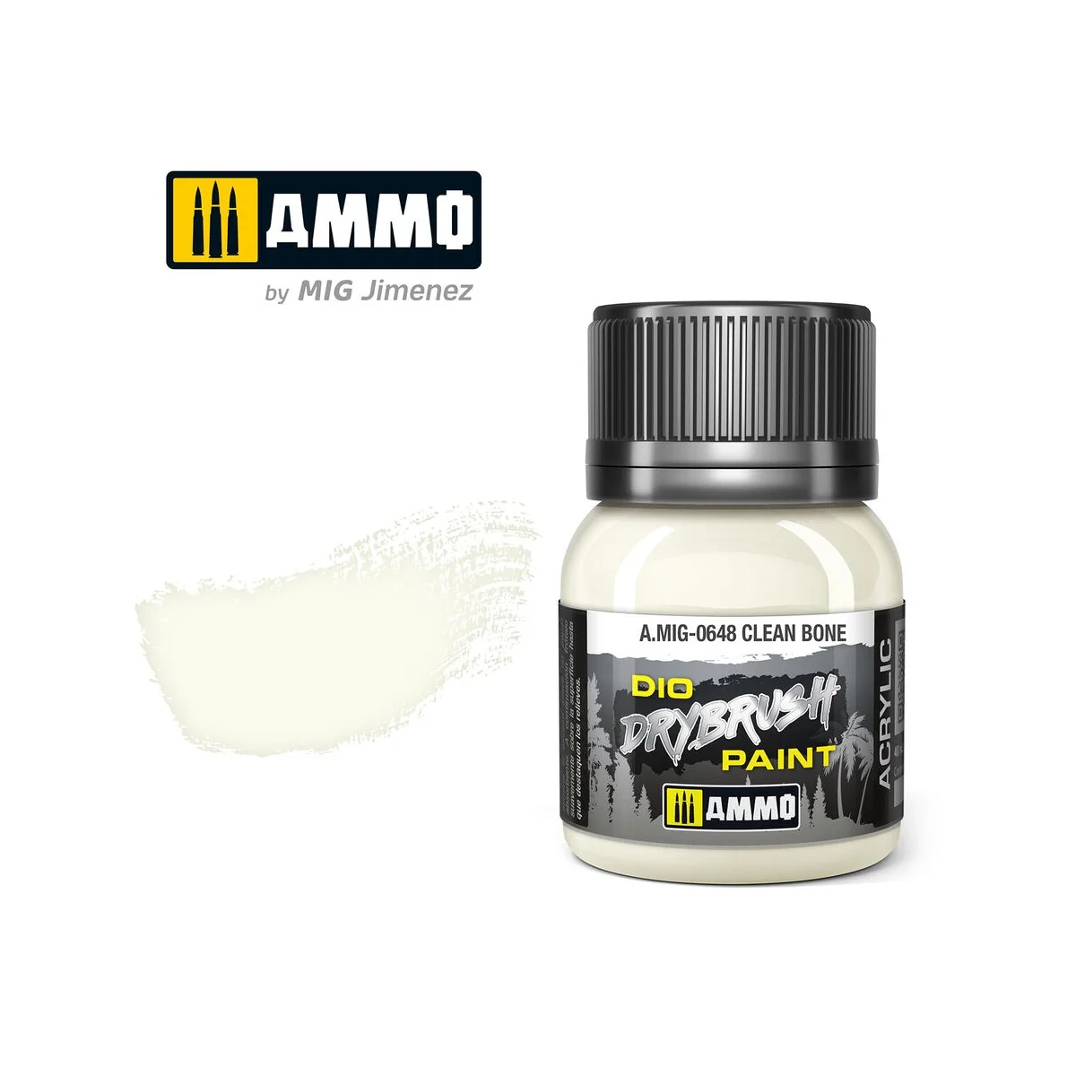 DRYBRUSH Clean Bone  - AMMO by MIG Jimenez A.MIG-0648