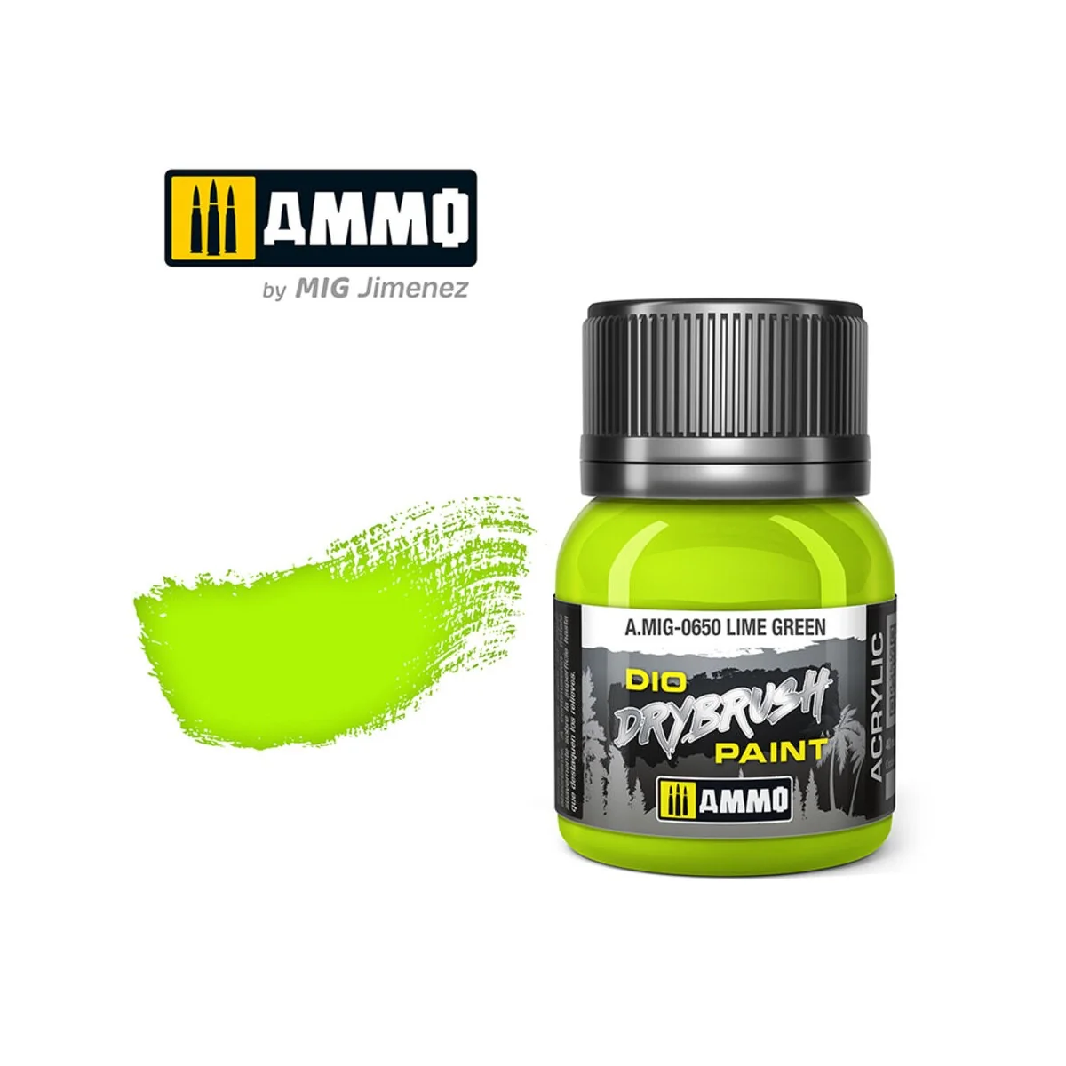DRYBRUSH Lime Green - AMMO by MIG Jimenez A.MIG-0650