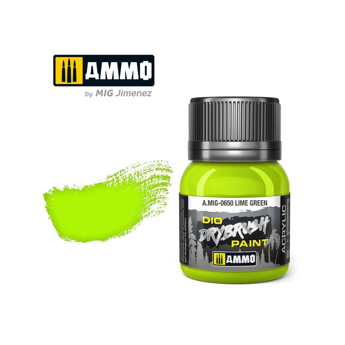 DRYBRUSH Lime Green - AMMO by MIG Jimenez A.MIG-0650