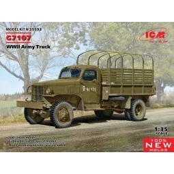 G7107, WWII Army Truck (100% new molds), 1/35 - ICM 35593