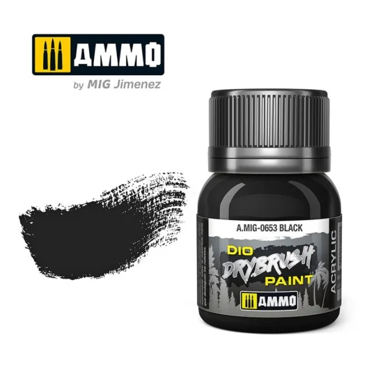 DRYBRUSH Black Brown - AMMO by MIG Jimenez A.MIG-0653