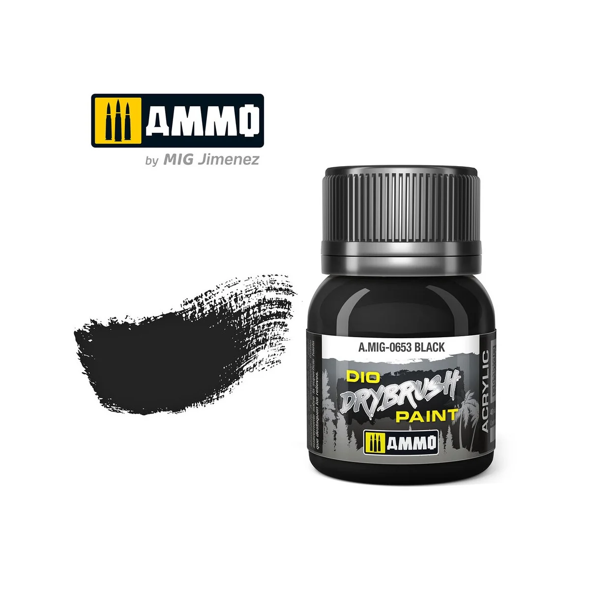 DRYBRUSH Black Brown - AMMO by MIG Jimenez A.MIG-0653
