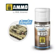 ACRYLIC WASH Brown Wash for Sand - AMMO by MIG Jimenez A.MIG-0707