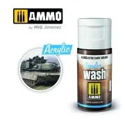ACRYLIC WASH Dark Wash - AMMO by MIG Jimenez A.MIG-0708