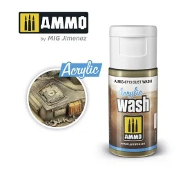 ACRYLIC WASH Dust Wash - AMMO by MIG Jimenez A.MIG-0713