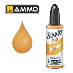 MATT SHADER Orange - AMMO by MIG Jimenez A.MIG-0722
