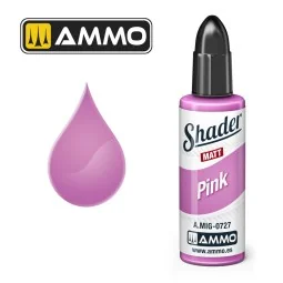 MATT SHADER Pink - AMMO by MIG Jimenez A.MIG-0727